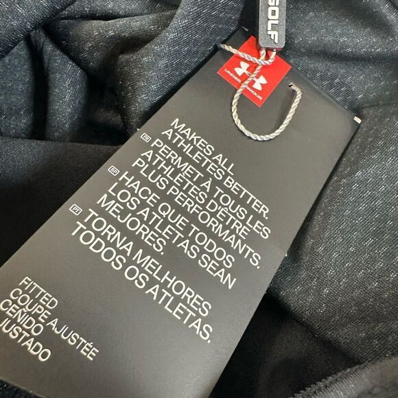 NWT Under Armour Women’s Black Athletic Half Zip Pull Over Shirt Jacket Size S - Picture 6 of 7